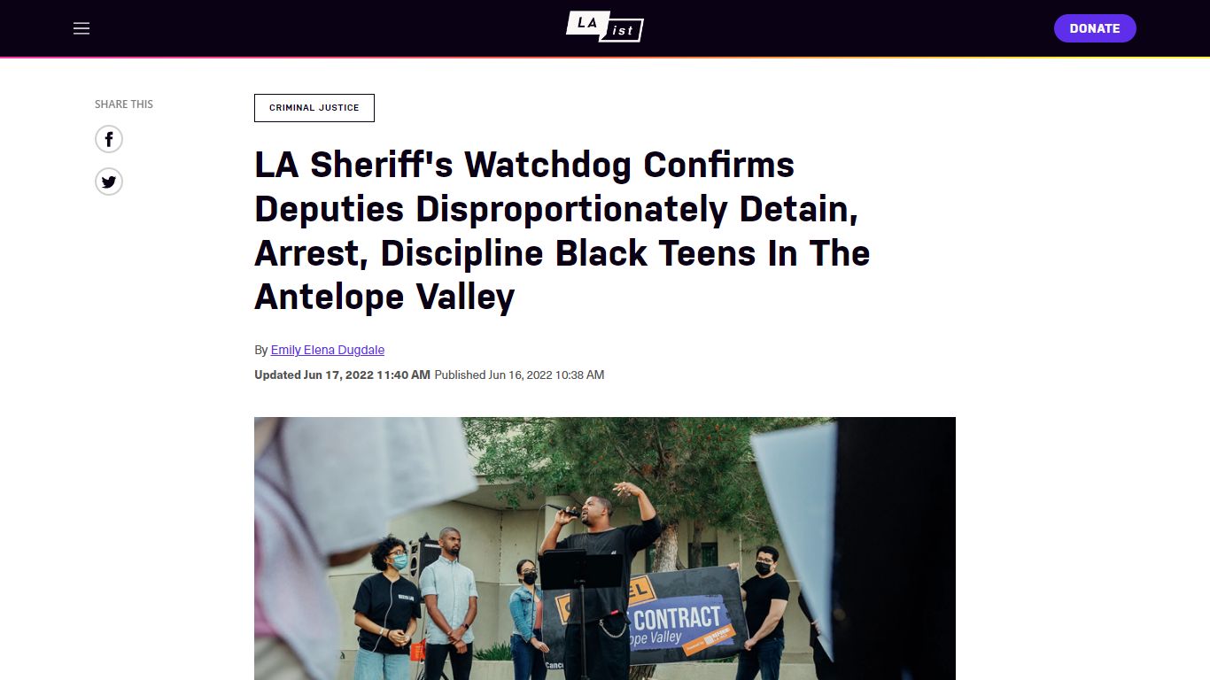 LA Sheriff's Watchdog Confirms Deputies Disproportionately ... - LAist